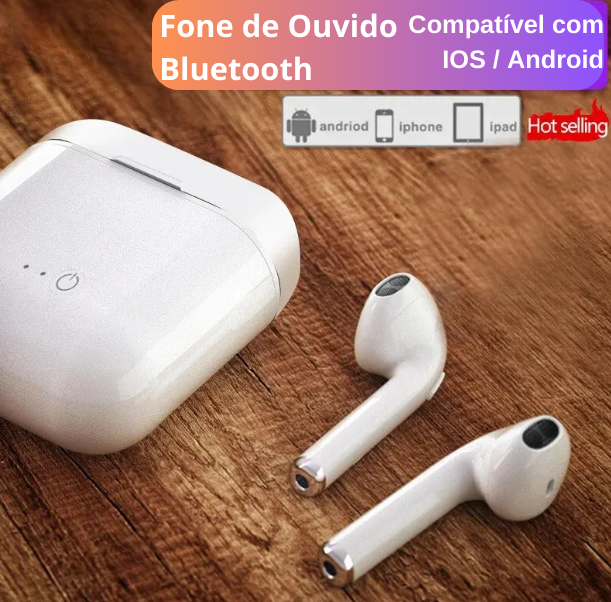 Fone De Ouvido i7S TWS Bluetooth